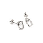 Σκουλαρίκια με Zircon – Ασήμι 925 - Image 3