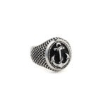 Sterling Silver Anchor Ring