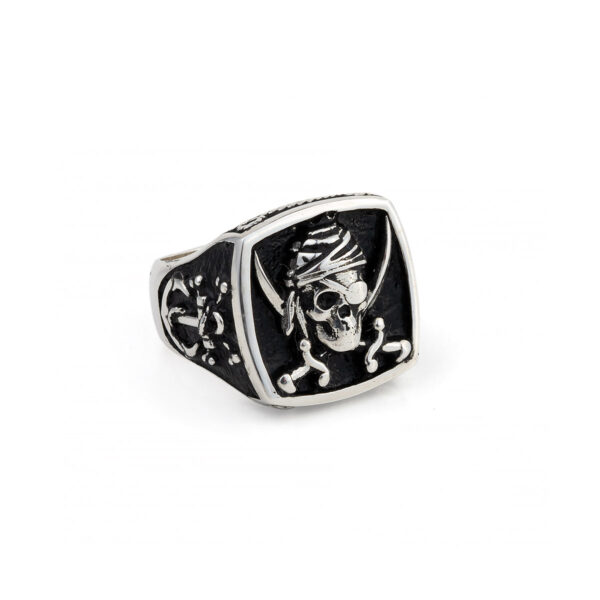 Sterling Silver Pirate Ring