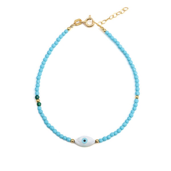 Evil Eye Turquoise Bracelet