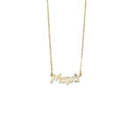 Mama Necklace with Zircon