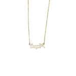 Mama Necklace with Zircon - 14k Gold - Image 3