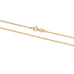 Twisted Chain – Gold Plated Silver 925