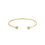 Zirconia Cuff Bracelet