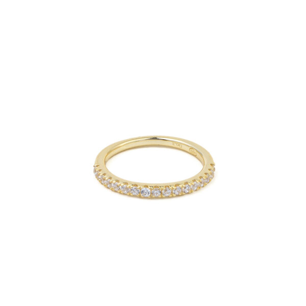 Cubic Zirconia Eternity Ring