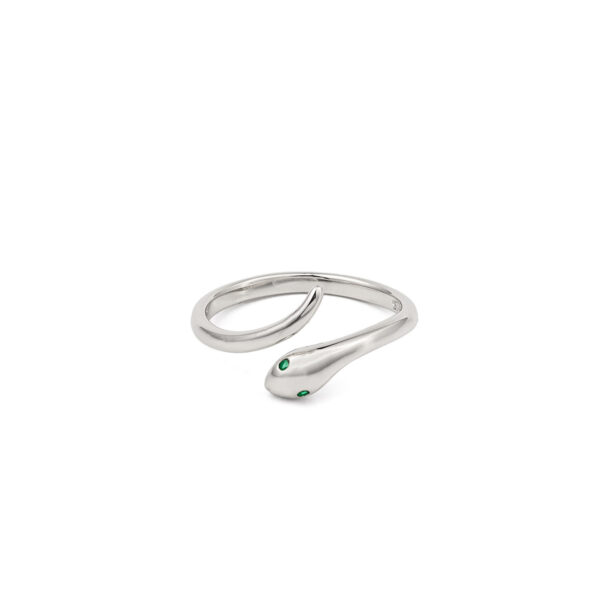 Swirl Snake Ring