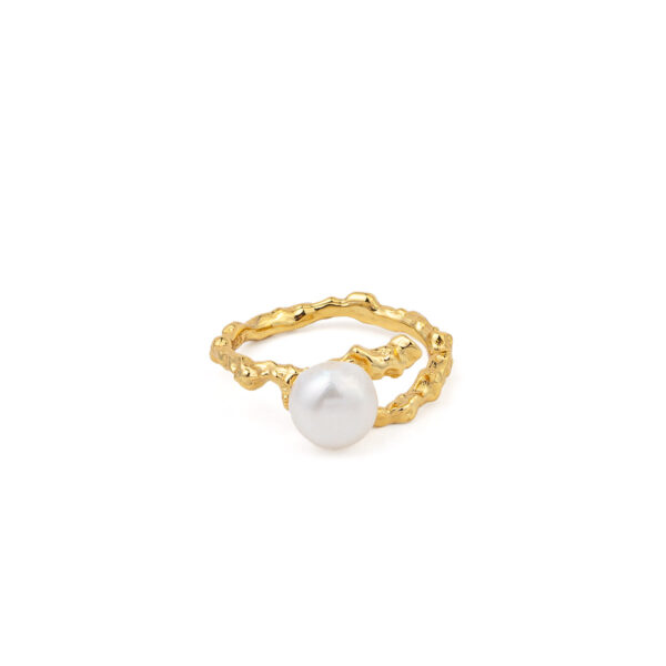 Fresh Water Pearl Open Ring