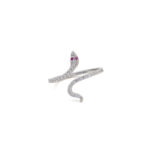 Snake Zirconia Ring