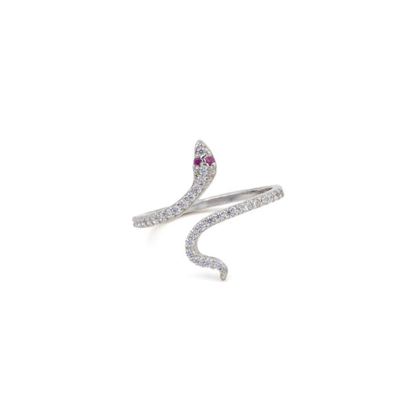 Snake Zirconia Ring