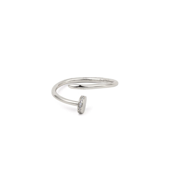 Cubic Zirconia Open Ring