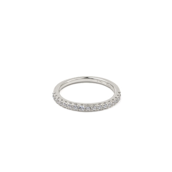 Cubic Zirconia Eternity Ring