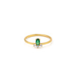 Green Zircon Ring