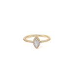 White Cubic Zirconia Ring