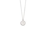 Eye Necklace with Zircon - 925 Sterling Silver - Image 3