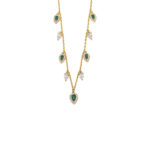 White Cubic Zirconia Necklace