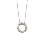 Round Zircon Necklace
