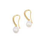 Pearl Hook Earrings