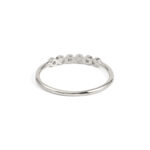 Round Eyes Zirconia Ring - Sterling Silver - Image 3