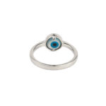 Round Eye Ring - Sterling Silver - Image 3