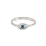 Tiny Evil Eye Ring