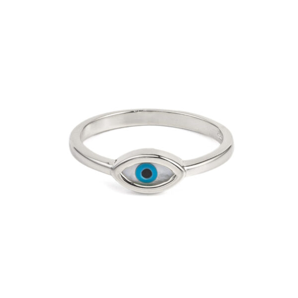 Tiny Evil Eye Ring