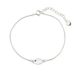 Tiny Eye Chain Bracelet