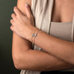 Eyes on You Chain Bracelet - Sterling Silver and Gold Plated - Image 2