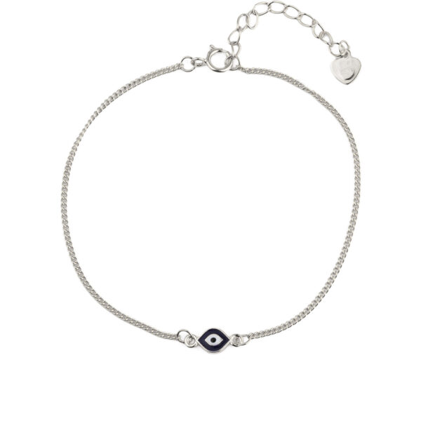 Blue Eye Chain Bracelet