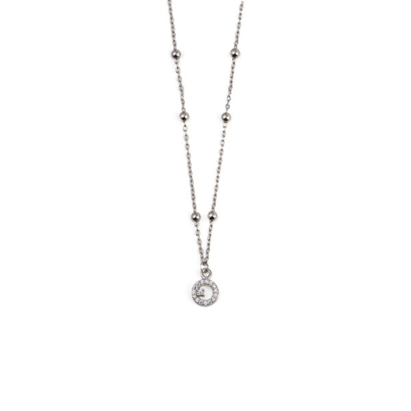 Circle of Life Necklace with Zircon