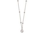 Circle of Life Necklace with Zircon - 925 Sterling Silver - Image 3