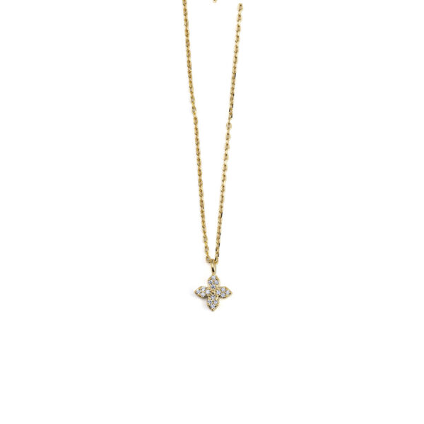 Faith Necklace with Zircon
