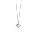 Rhombus Necklace - 925 Sterling Silver - Image 3