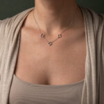 Three Clover Necklace - Sterling Silver - Image 2