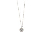 Round Blue Eye Necklace