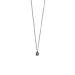 Tear Drop Blue Eye Necklace