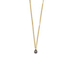 Tear Drop Blue Eye Necklace