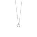 Open Eye Zircon Necklace
