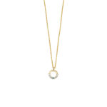 Open Eye Zircon Necklace
