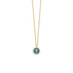 Cross Necklace with Zircon