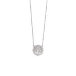 Tree of Life Necklace with Zircon