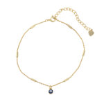 Evil Eye Charm Anklet Bracelet