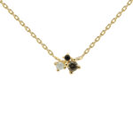 PDPAOLA Lime Blush Necklace