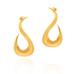 GREGIO Geometric Earrings - Gold Plated Silver 925