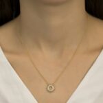 GREGIO Sun Necklace - Gold Plated Silver 925