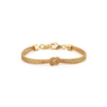 Knot Chain Bracelet - Gold Plated