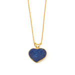 Lapis heart Necklace