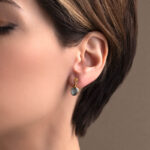 Blue Topaz Drop Earrings