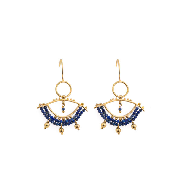 Lapis Dangle Earrings