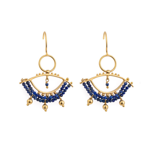 Lapis Dangle Earrings