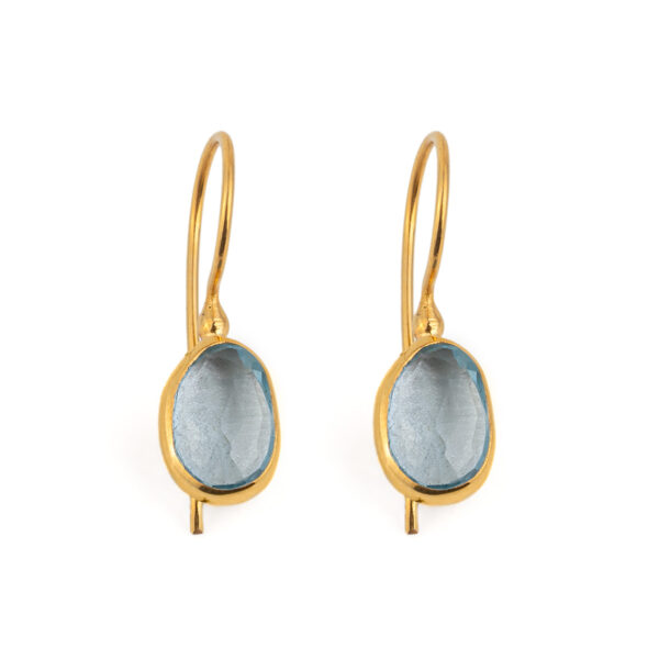 Blue Topaz Earrings